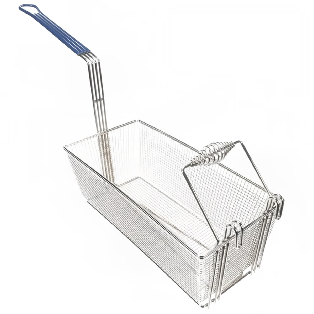 Giles 70420 Fryer Basket w/ Coated Handle & Front Hook, 34" x 15" x 9"