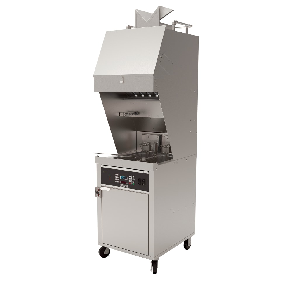 Giles WOG-MP-VH Electric Fryer - (1) 70 lb Vat, Floor Model, 208v/3ph