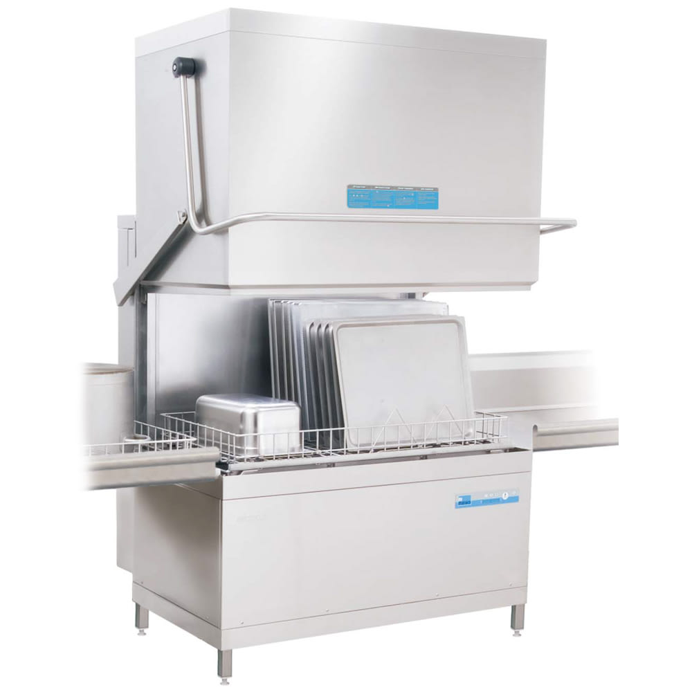 Meiko DV2702460 Point 2 High Temp Door Type Dishwasher w/ 15 Cycles/hr Capacity, Built-in Booster, 460v/3ph