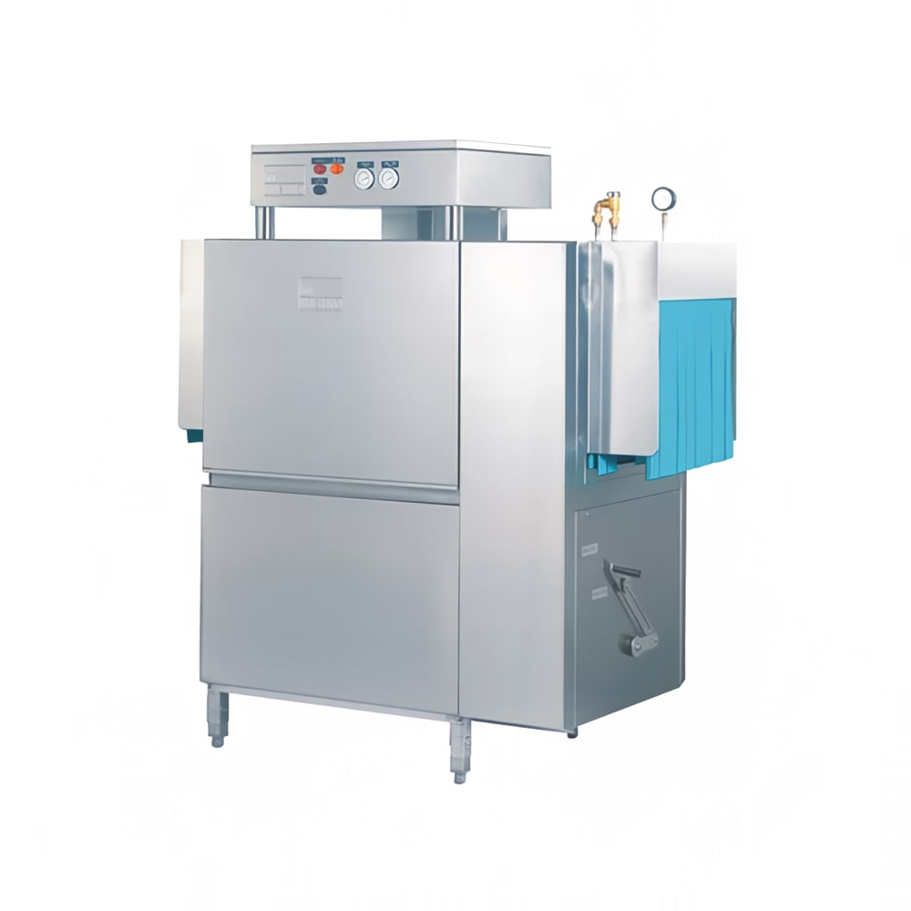 Meiko KA-44 KA Series High Temp Conveyor Dishwasher w/ 243 Racks/hr Capacity, Built-in Booster, 208v/3ph