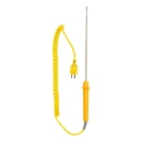 Comark ATT50 Type K Liquid Immersion Prober w/ 8" Tip, Handle & 4 ft Curly Lead thumbnail 2