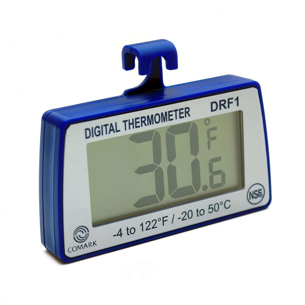Comark DRF1 Digital Refrigerator/Freezer Thermometer, -4 to 122 Degrees F