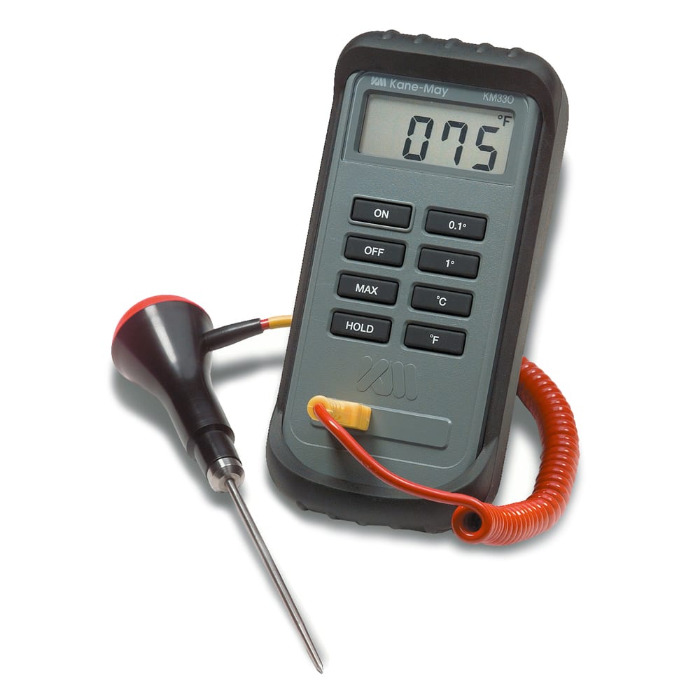 Comark KM330 Type K Digital Thermometer, -58 to 1999 Degrees F