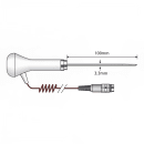 Comark PT24LC/US Penetration Probe w/ 4" Stem & Curly Lead thumbnail 2