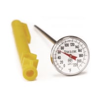 Comark T220/38A 1 3/4" Dial Type Pocket Thermometer w/ 8" Stem, 0 To 220 Degrees F thumbnail 8