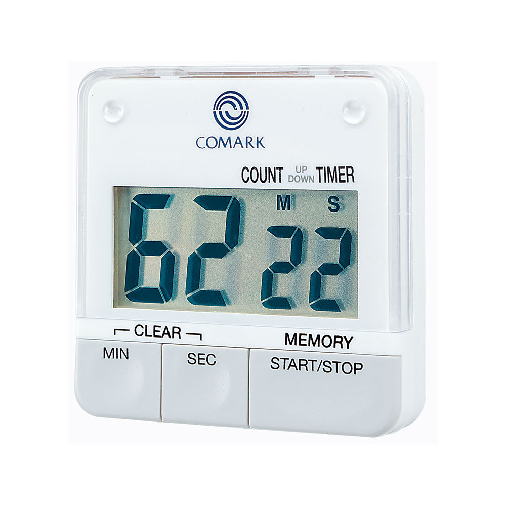 Comark UTL264 Digital Big Digit Timer w/ Built-In Memory, Stand & Magnetic Clip