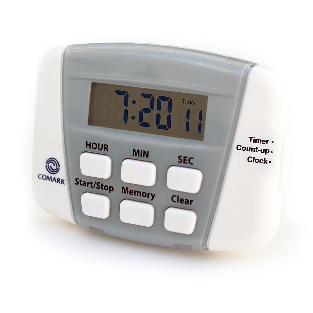 Comark UTL882 Digital Timer w/ 24 Countdown & Count Up Capacity, Battery
