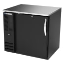Beverage-Air BB36HC-B 36" Bar Refrigerator - 1 Swinging Solid Door, Black, 115v thumbnail 3
