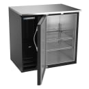Beverage-Air BBN36HC-B 36" Bar Refrigerator - 1 Swinging Solid Door, Black, 115v thumbnail 2