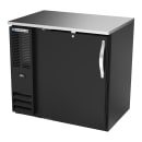 Beverage-Air BBN36HC-B 36" Bar Refrigerator - 1 Swinging Solid Door, Black, 115v thumbnail 3