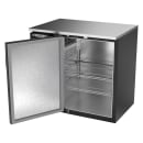 Beverage-Air BBN36HC-B 36" Bar Refrigerator - 1 Swinging Solid Door, Black, 115v thumbnail 4