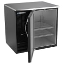 Beverage-Air BB36HC-F-B 36" Bar Refrigerator - 1 Swinging Solid Door, Black, 115v thumbnail 2
