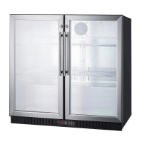 Beverage-Air BB36HC-FG-B 36" Bar Refrigerator - 1 Swinging Glass Door, Black, 115v thumbnail 5