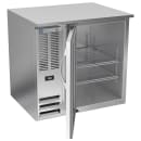 Beverage-Air BB36HC-FG-S 36" Bar Refrigerator - 1 Swinging Glass Door, Stainless, 115v thumbnail 2
