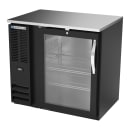Beverage-Air BBN36HC-G-B 36" Bar Refrigerator - 1 Swinging Glass Door, Black, 115v thumbnail 3