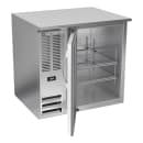 Beverage-Air BB36HC-G-S 36" Bar Refrigerator - 1 Swinging Glass Door, Stainless, 115v thumbnail 2