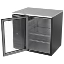 Beverage-Air BB36HC-FG-B 36" Bar Refrigerator - 1 Swinging Glass Door, Black, 115v thumbnail 4