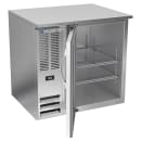 Beverage-Air BB36HC-FG-S 36" Bar Refrigerator - 1 Swinging Glass Door, Stainless, 115v thumbnail 2