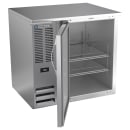 Beverage-Air BB36HC-F-S 36" Bar Refrigerator - 1 Swinging Solid Door, Stainless, 115v thumbnail 2