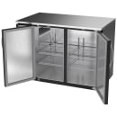 Beverage-Air BB48HC-B 48" Bar Refrigerator - 2 Swinging Solid Doors, Black, 115v thumbnail 4