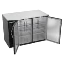 Beverage-Air BBN48HC-B 48" Bar Refrigerator - 2 Swinging Solid Doors, Black, 115v thumbnail 2