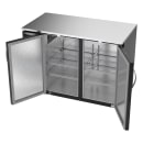 Beverage-Air BBN48HC-B 48" Bar Refrigerator - 2 Swinging Solid Doors, Black, 115v thumbnail 4