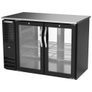 Beverage-Air BBN48HC-FG-PT-B 48" Bar Refrigerator - 4 Swinging Glass Doors, Black, 115v thumbnail 3