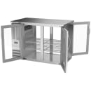 Beverage-Air BBN48HC-FG-PT-S 48" Bar Refrigerator - 4 Swinging Glass Doors, Stainless, 115v thumbnail 4