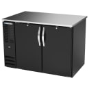 Beverage-Air BB48HC-F-PT-B 48" Bar Refrigerator - 4 Swinging Solid Doors, Black, 115v thumbnail 3