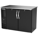 Beverage-Air BBN48HC-F-PT-B 48" Bar Refrigerator - 4 Swinging Solid Doors, Black, 115v thumbnail 3