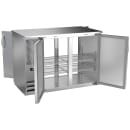 Beverage-Air BBN48HC-F-PT-S 48" Bar Refrigerator - 4 Swinging Solid Doors, Stainless, 115v thumbnail 2