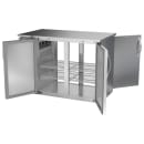 Beverage-Air BBN48HC-F-PT-S 48" Bar Refrigerator - 4 Swinging Solid Doors, Stainless, 115v thumbnail 4