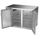 Beverage-Air BB48HC-F-S 48" Bar Refrigerator - 2 Swinging Solid Doors, Stainless, 115v thumbnail 4