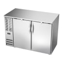 Beverage-Air BBN48HC-F-S 48" Bar Refrigerator - 2 Swinging Solid Doors, Stainless, 115v thumbnail 3
