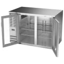 Beverage-Air BB48HC-G-S 48" Bar Refrigerator - 2 Swinging Glass Doors, Stainless, 115v thumbnail 4