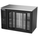 Beverage-Air BB48HC-GS-B 48" Bar Refrigerator - 2 Sliding Glass Doors, Black, 115v thumbnail 4