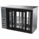 Beverage-Air BBN48HC-GS-PT-S 48" Bar Refrigerator - 4 Sliding Glass Doors, Stainless, 115v thumbnail 4