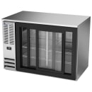 Beverage-Air BB48HC-GS-S 48" Bar Refrigerator - 2 Sliding Glass Doors, Stainless, 115v thumbnail 4