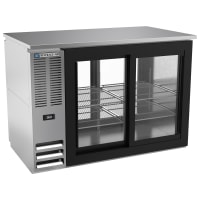 Beverage-Air BB48HC-GS-S 48" Bar Refrigerator - 2 Sliding Glass Doors, Stainless, 115v thumbnail 5