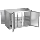 Beverage-Air BB48HC-PT-S 48" Bar Refrigerator - 4 Swinging Solid Doors, Stainless, 115v thumbnail 2