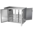 Beverage-Air BBN48HC-PT-S 48" Bar Refrigerator - 4 Swinging Solid Doors, Stainless, 115v thumbnail 4