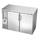 Beverage-Air BBN48HC-S 48" Bar Refrigerator - 2 Swinging Solid Doors, Stainless, 115v thumbnail 3
