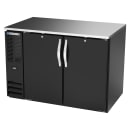 Beverage-Air BB48HC-B 48" Bar Refrigerator - 2 Swinging Solid Doors, Black, 115v thumbnail 3