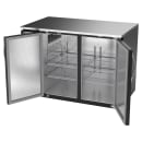 Beverage-Air BB48HC-B 48" Bar Refrigerator - 2 Swinging Solid Doors, Black, 115v thumbnail 4