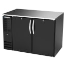Beverage-Air BB48HC-F-B 48" Bar Refrigerator - 2 Swinging Solid Doors, Black, 115v thumbnail 3