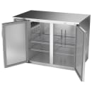 Beverage-Air BB48HC-F-S 48" Bar Refrigerator - 2 Swinging Solid Doors, Stainless, 115v thumbnail 4