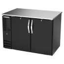 Beverage-Air BB48HC-PT-B 48" Pass Thru Bar Refrigerator - 4 Swinging Solid Doors, Black, 115v thumbnail 3