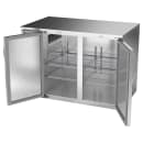 Beverage-Air BB48HC-S 48" Bar Refrigerator - 2 Swinging Solid Doors, Stainless, 115v thumbnail 4