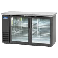 Beverage-Air BB58HC-G-S 59" Bar Refrigerator - 2 Swinging Glass Doors, Stainless, 115v thumbnail 5