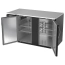 Beverage-Air BB58HC-B 58" Bar Refrigerator - 2 Swinging Solid Doors, Black, 115v thumbnail 4